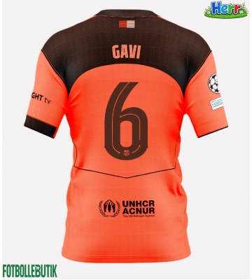 Barcelona Paez Gavi #6 Tredje Tröja 2025-26 Kortärmad